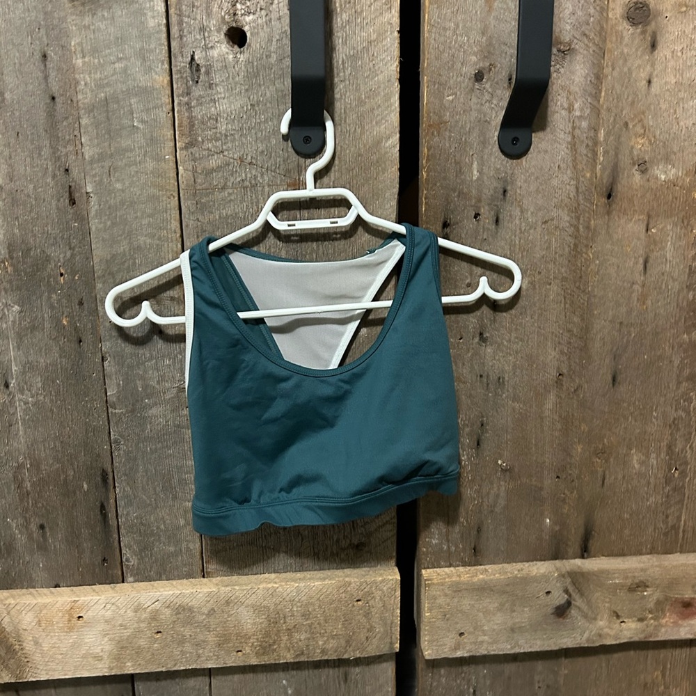 Greenish Blue Joy Lab Medium Sports Bra